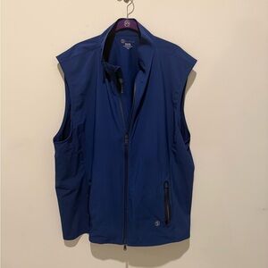 Men's Blue Vest by stitch